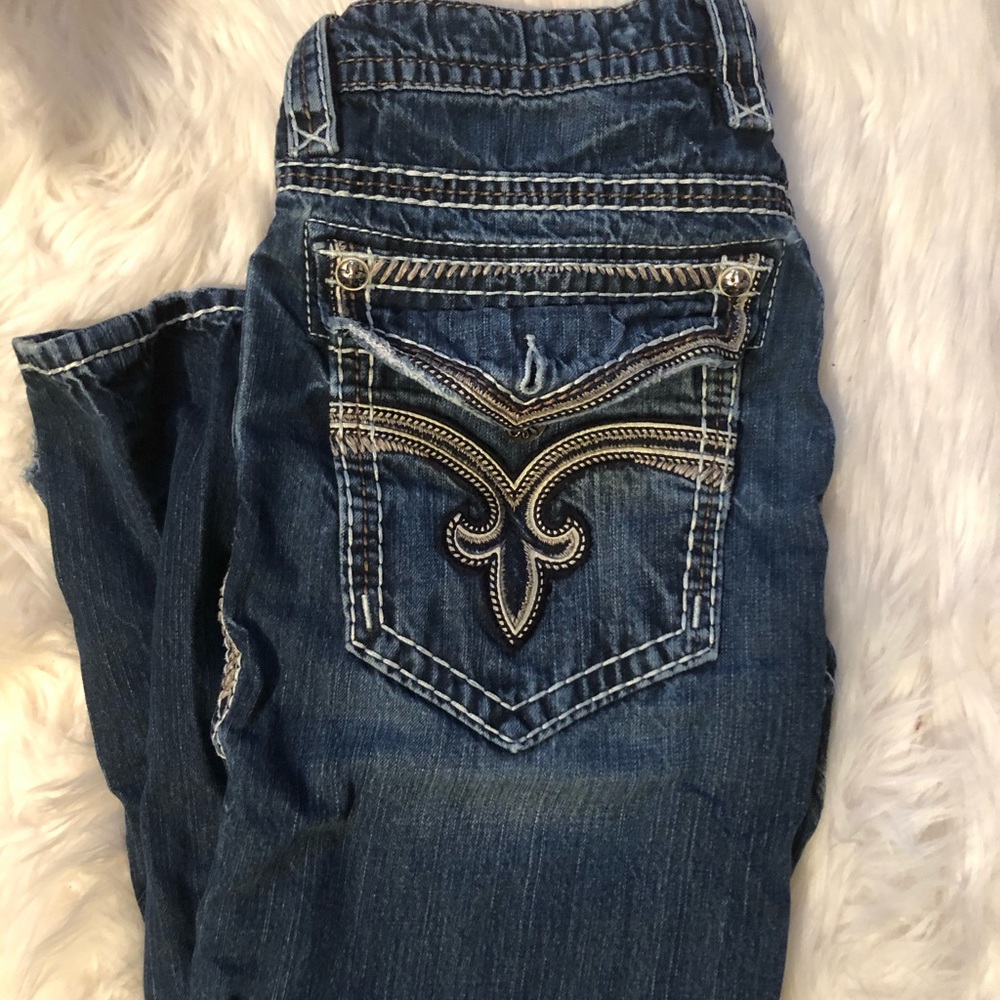 Rock revival men’s jeans